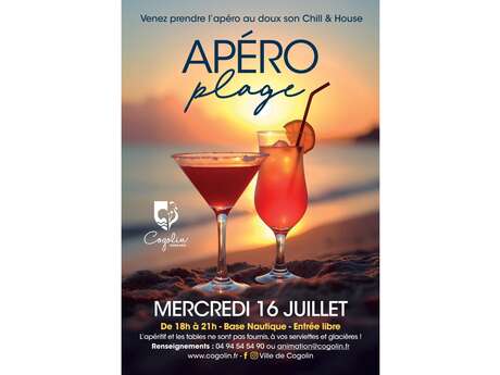 Beach aperitif