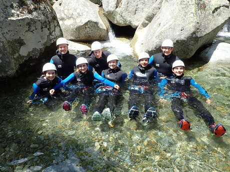 Canyoning avec Sibelle escapade