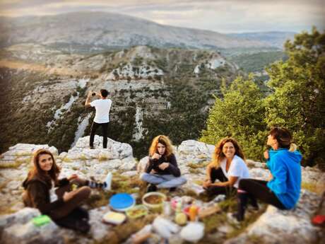 Chevauchée gourmande au Col de Vence