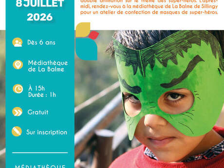 Atelier masques de super-héros