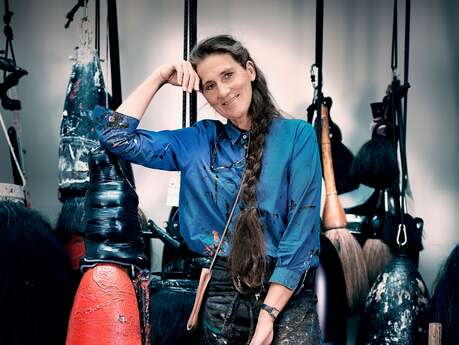 Gespräch über Kunst mit Fabienne Verdier und Stéphane Lambert im Musée du Niel