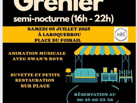 Vide-greniers semi-nocturne