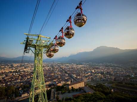 Seilbahn von Grenoble Bastille