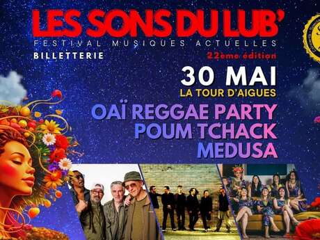 Les Sons du Lub’ reviennent de plus belle en 2026  : Une programmation d’exception ! à La Tour d'Aigues