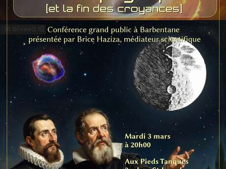 Conférence "La naissance de l’astrophysique, et la fin des croyances"