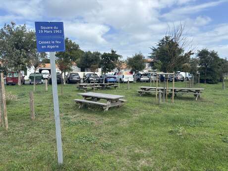 Área de picnic - Square du 19 Mars 1962