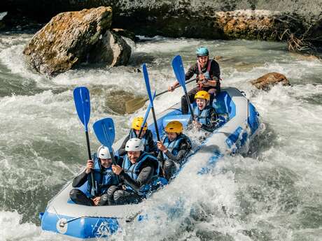 Rafting adventure in the heart of the Giffre