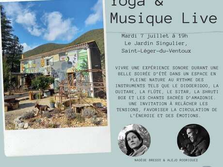 Soirée Yin Yoga & Musique Live