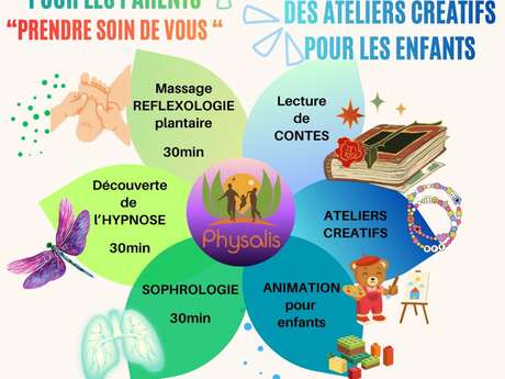 Atelier Physalis : On n'est pas que des parents !