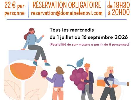 Apéro avec Vue  au Domaine Le Novi à La Tour d'Aigues