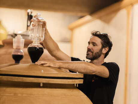 Cellar tour - Clos Verquière