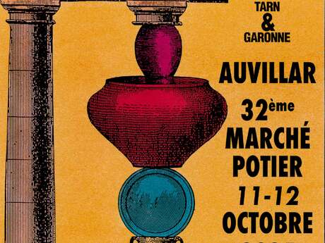The Auvillar Pottery Market