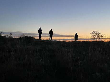 Rando patrimoine " Lever du soleil au puy de Pileyre "