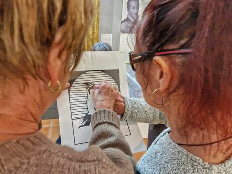 Visite sensible audio décrite de "Mélange de genres"