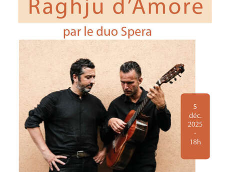 Concert de chants et guitares corses