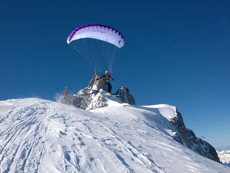Bapteme Speed Riding  avec Airéole Ecole De Parapente