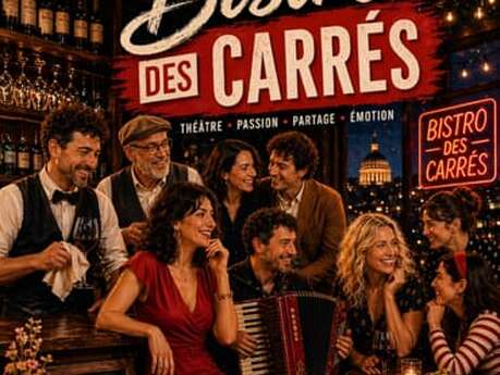 Théâtre : Le Bistrot des Carrés