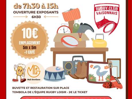 Garage sale - Rugby Club Vaisonnais