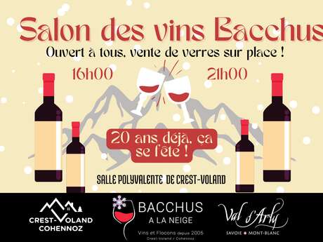 20ème Salon des Vins Bacchus à la Neige Le 16 janv 2025