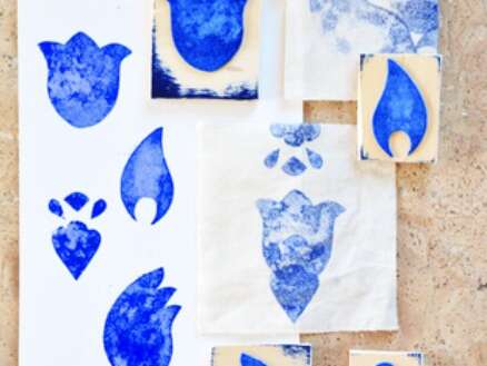 Atelier enfant au MIB : les petits tampons