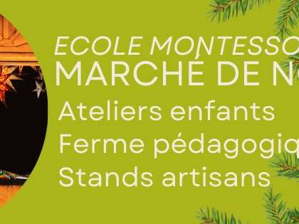 Marché de Noël de l'école Montessori