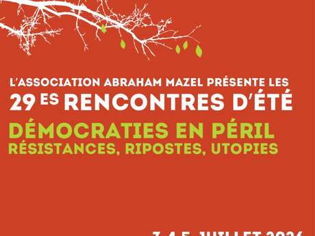 Les Rencontres d’été Abraham Mazel