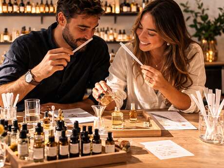 Grasse: Workshop privato in coppia: Accordi di rosa centifolia con una creatrice-profumiera