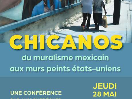 Conférence : Chicanos, du muralisme mexicain au murs peints états-uniens