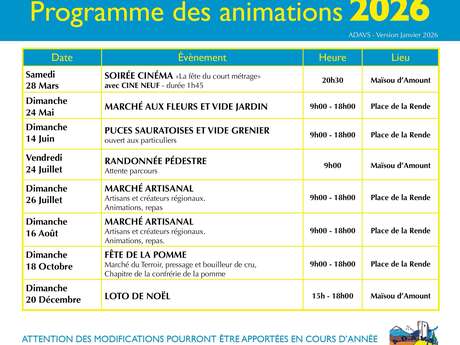 Vide grenier "Les Puces Sauratoises"