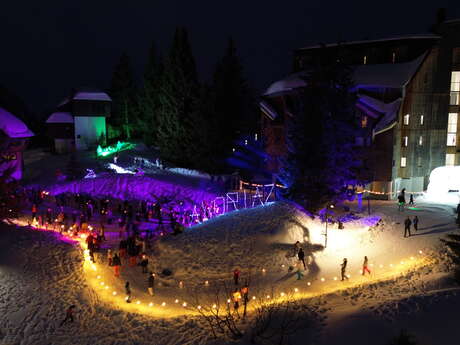 Le village lumière d'Avoriaz