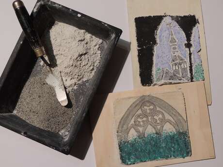 Groupes enfants : Les petits fresquistes - atelier de pratique artistique