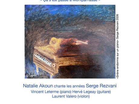 Concert Rezvani "ça se passe à Montparnasse"