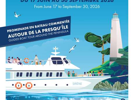 Promenade en bateau commentée