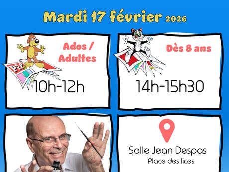 Comic book creation workshop