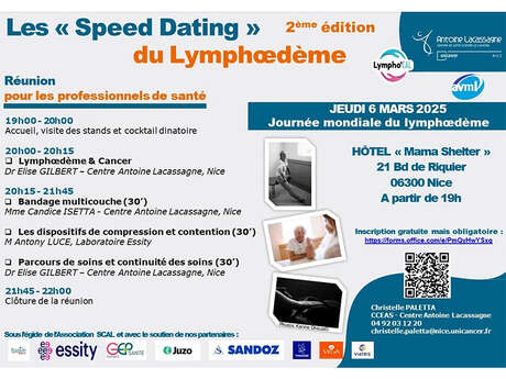 Les "Speed Dating" du Lymphœdème 2ème édition