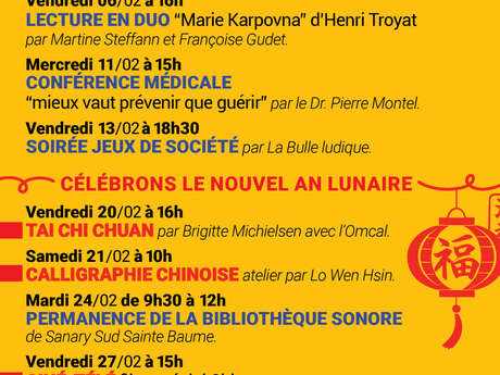 Célébrons le nouvel an lunaire - CINÉ-TÉLÉ