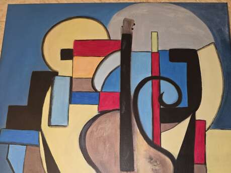 Exposition par Denise Mouezy à la ferme des Trouilles