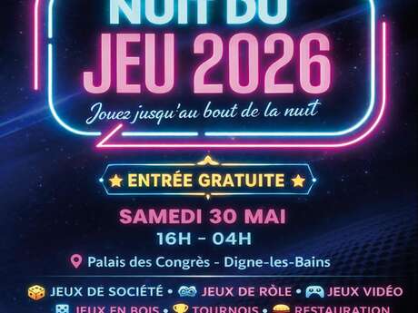 Nuit du Jeu 2026