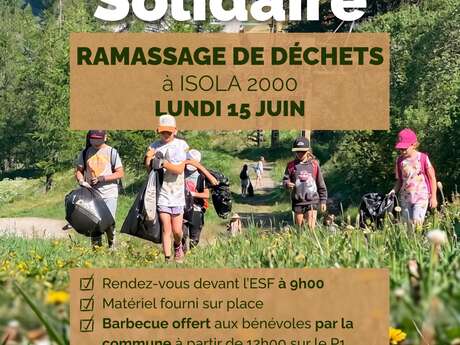 Journée solidaire ramassage de déchets