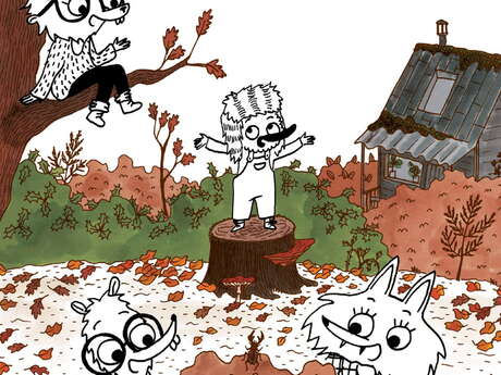 Exposition BD - En forêt avec Gaëlle Alméras