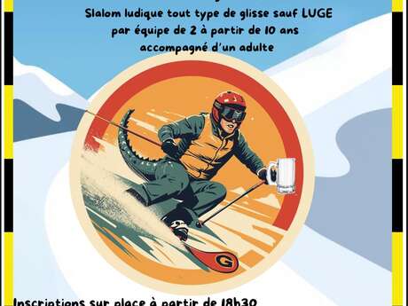 "Dré dans l'Dahu" : slalom ludique déguisé