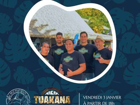 Tuakana en concert - Meherio Tahitian Bistro