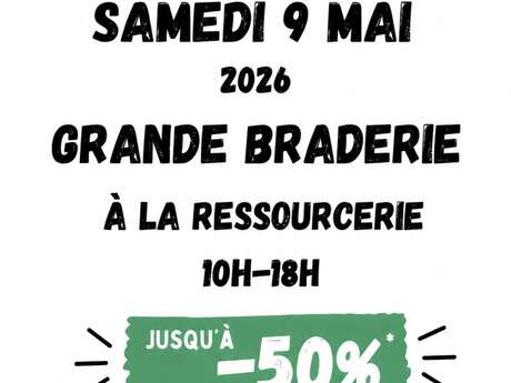 Braderie du printemps à la Ressourcerie