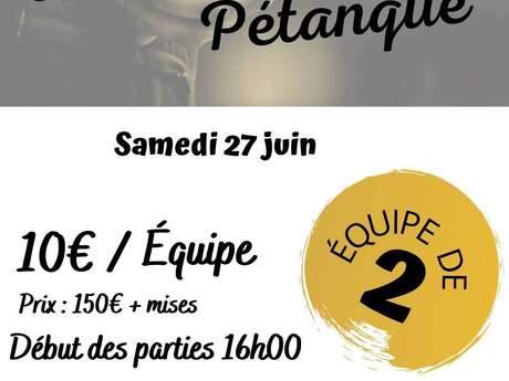 Les concours de pétanques