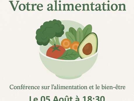 Conférence santé, alimentation par Natu Ré