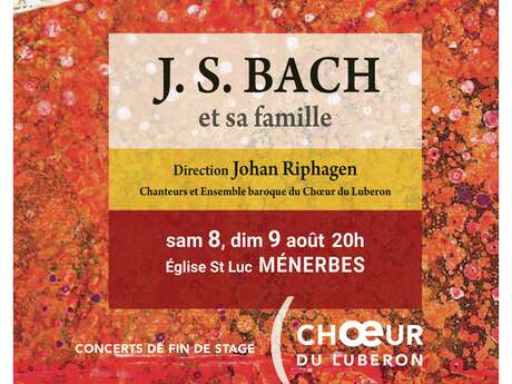 "Choeur du Luberon" Concerts LA FAMILLE BACH "