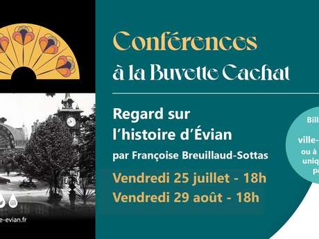Conférence "A Evian, sur les pas des touristes de la Belle Epoque"