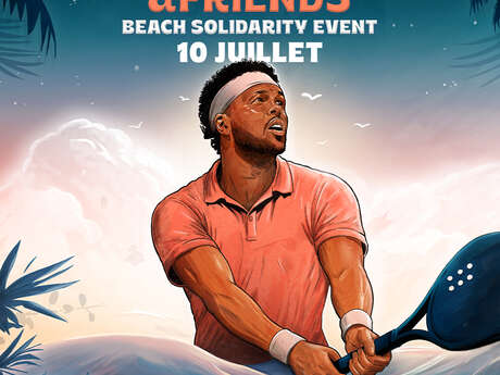 Tsonga & Friends Beach Soidarity Event