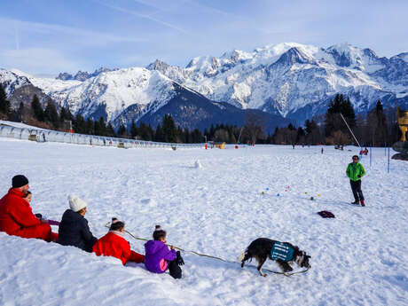 Recherche de victime d'avalanche avec Xavier et son chien Caramel