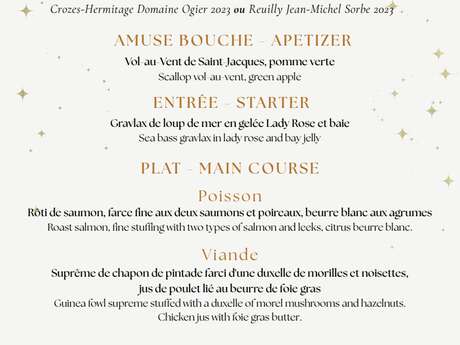 Réveillon du Nouvel An au Bistrot Gourmand